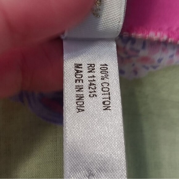 VIX by Paula Hermany Floral Kaftan Swim Cover Up Tunic Size Small - Picture 6 of 6